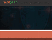 Tablet Screenshot of nano-av.com